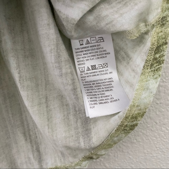 089. Lisa Rinna Collection Green Open Back Top - Picture 8 of 13